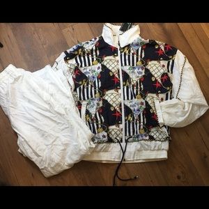 NWT Vintage Windbreaker Set (Casual Isle)